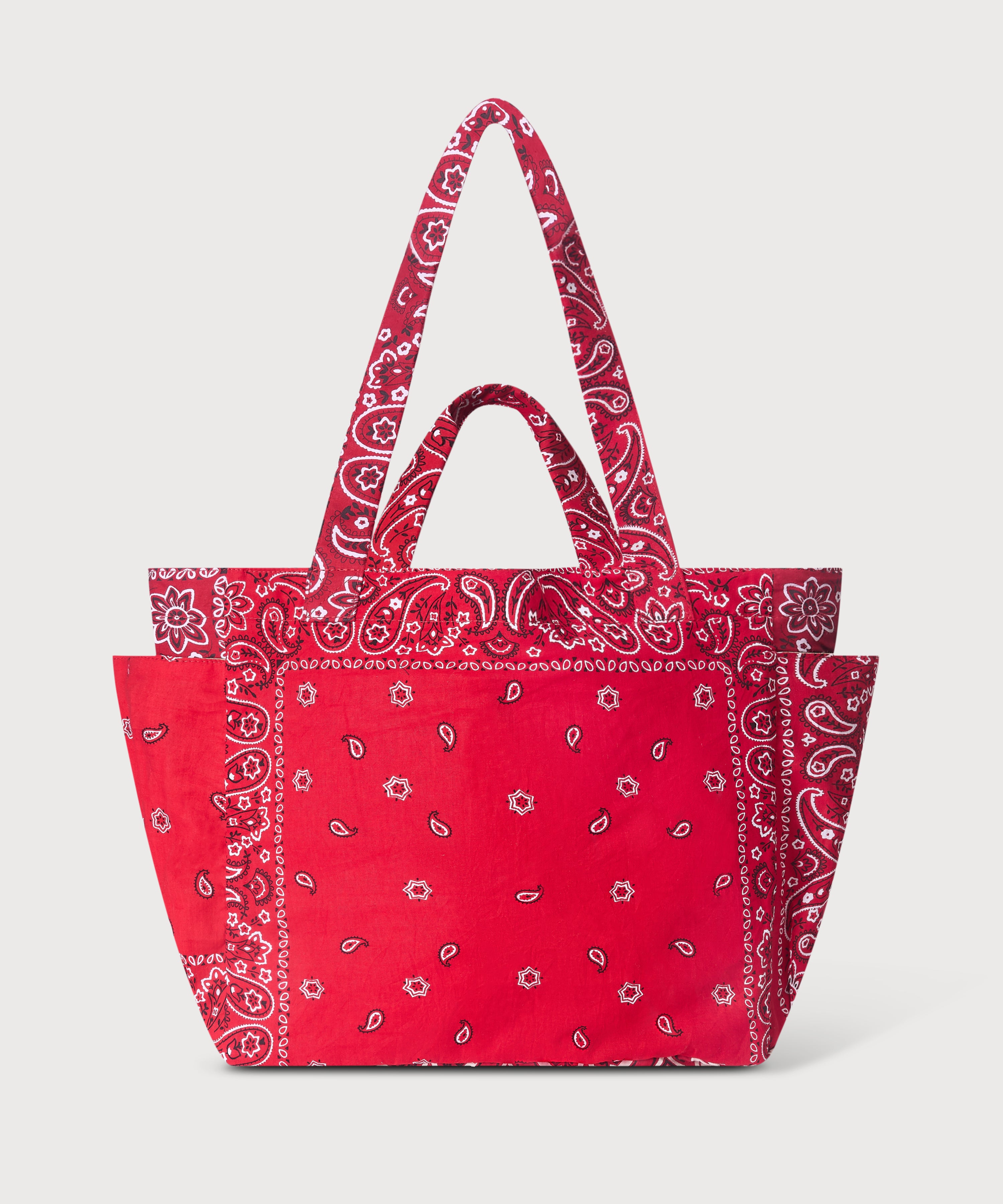 Bandana Tote Bag - Red
