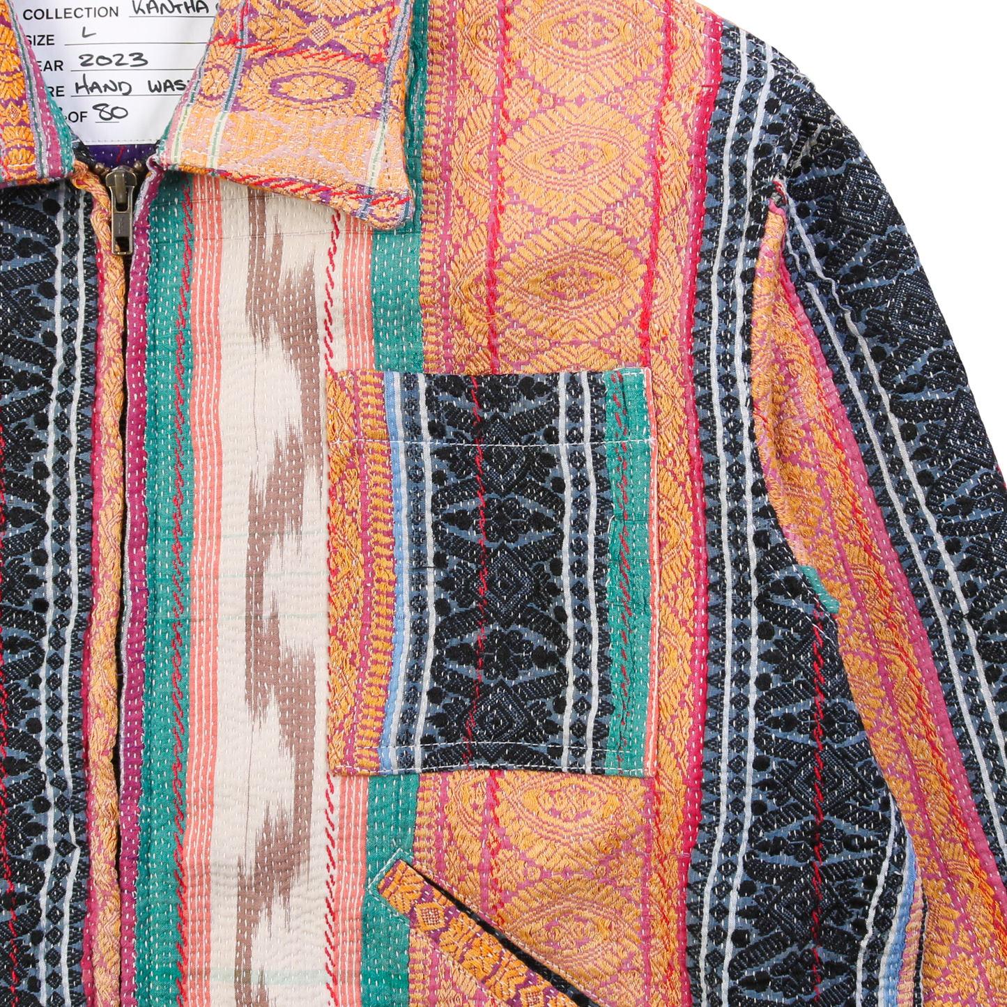 Kantha-Jacke Nr. 53