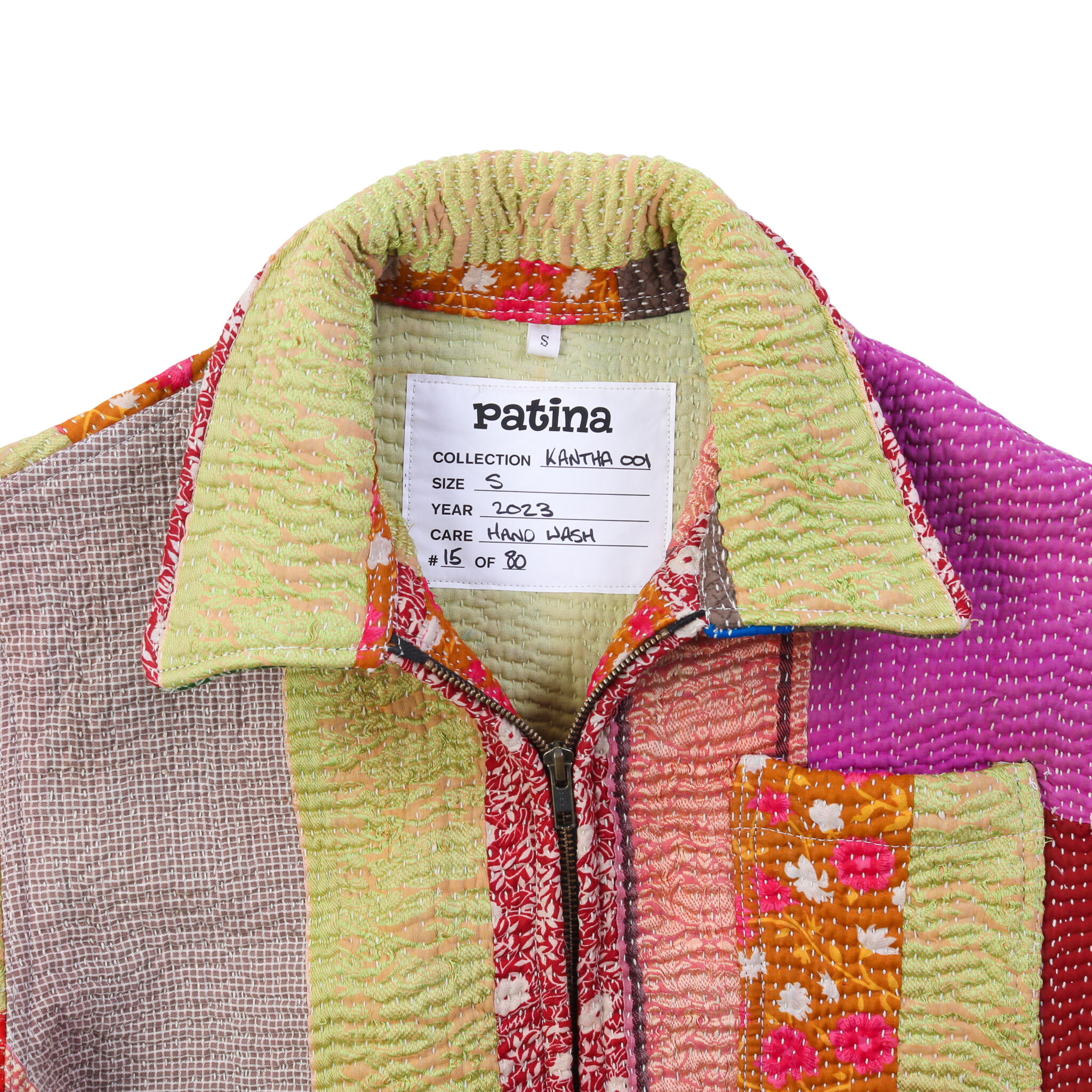 Veste Kantha N°15