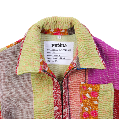 Kantha-Jacke Nr. 15