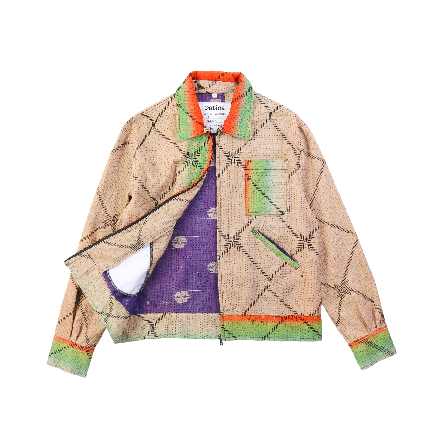 Veste Kantha N°44