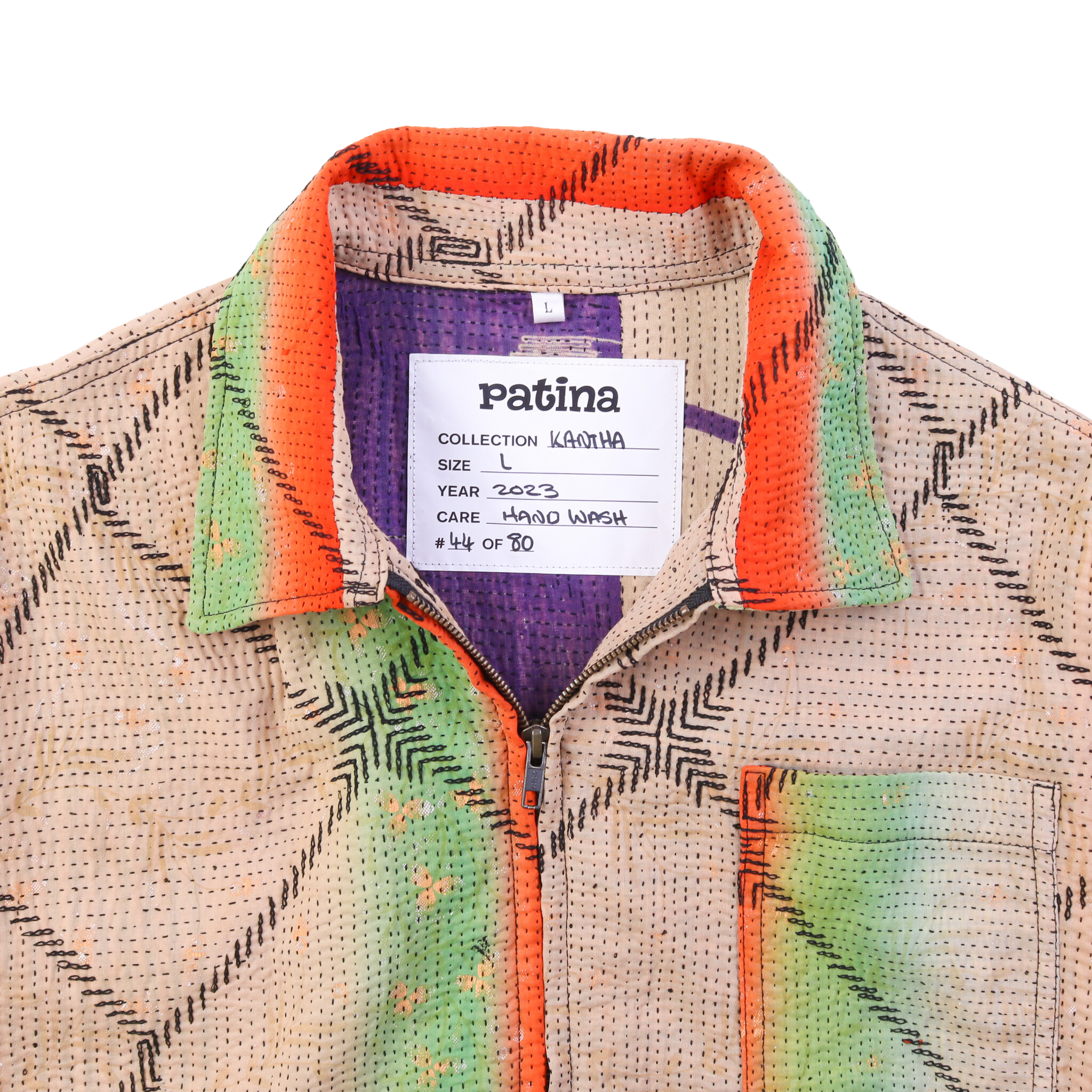 Kantha Jacket N°44