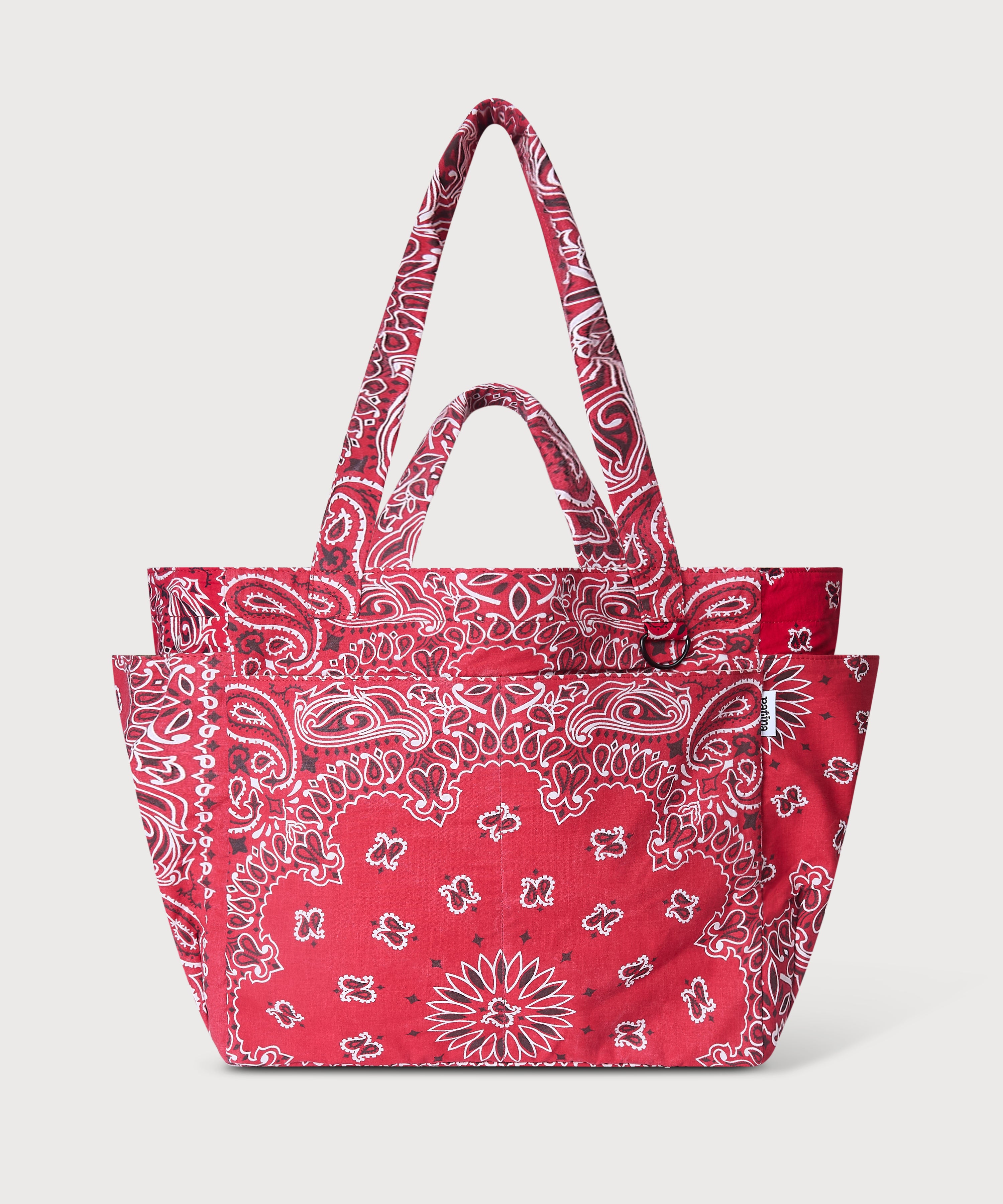 Bandana Tote Bag - Red