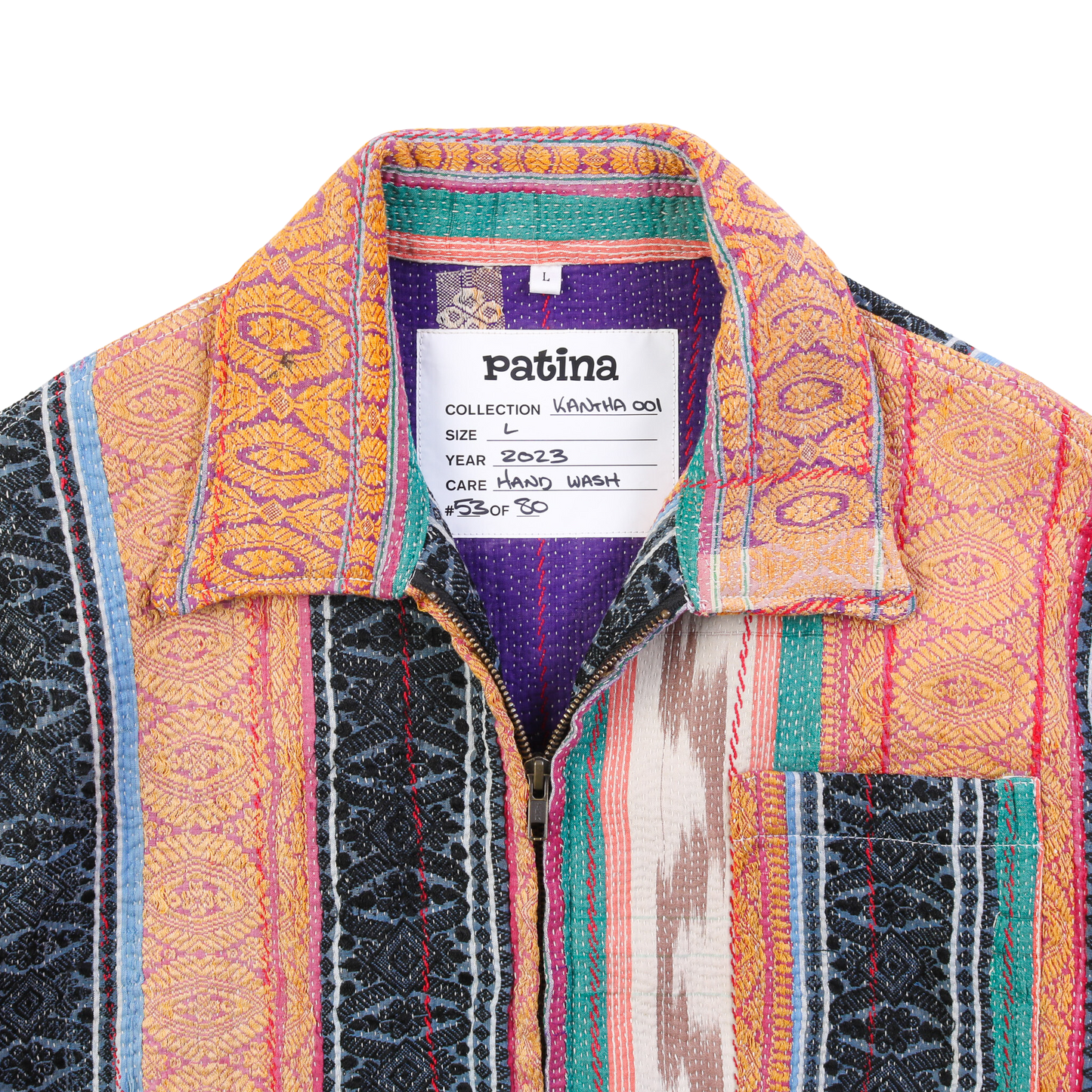 Veste Kantha N°53