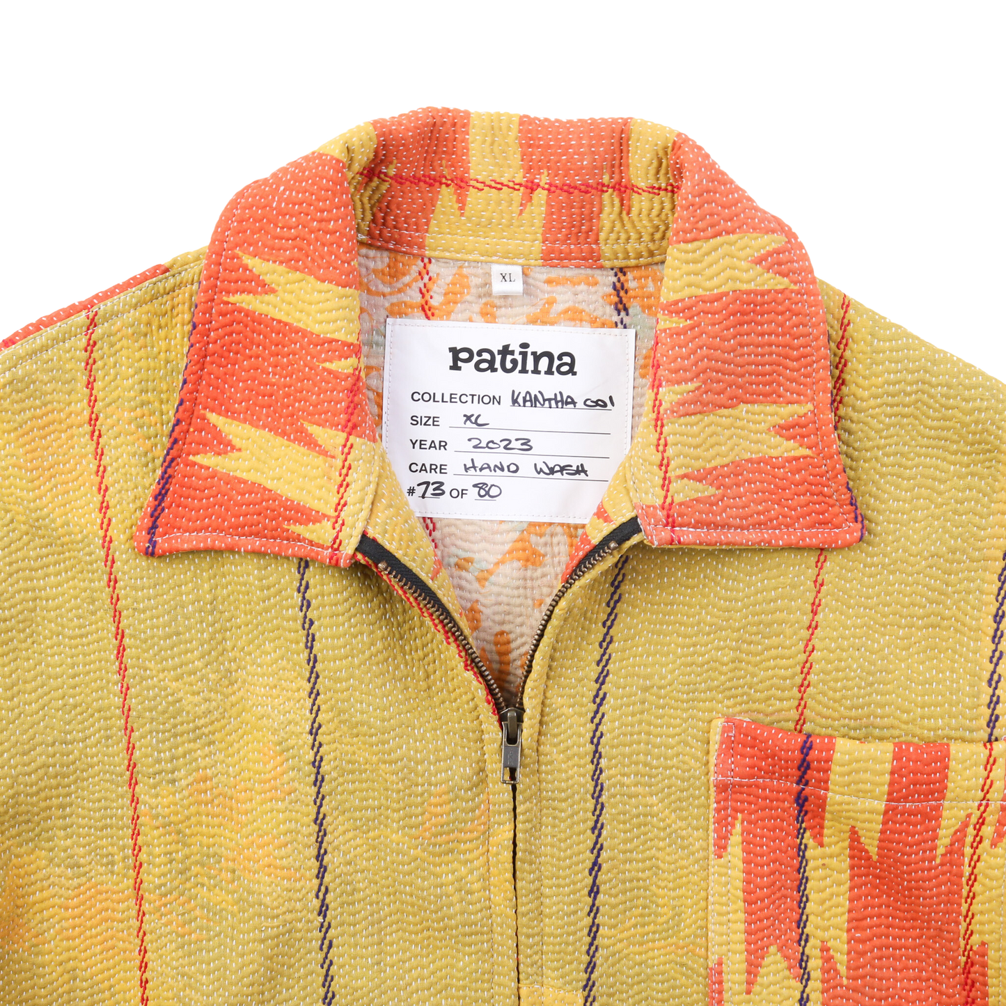 Veste Kantha N°73