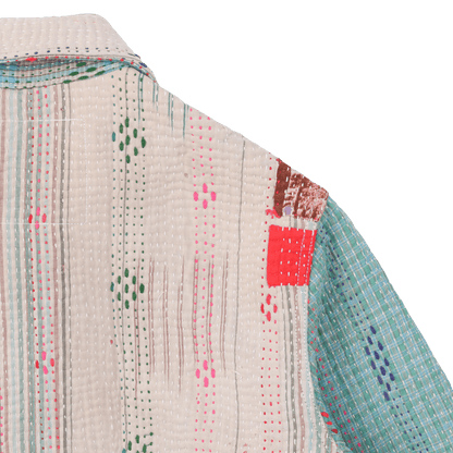 Kantha-Jacke Nr. 7