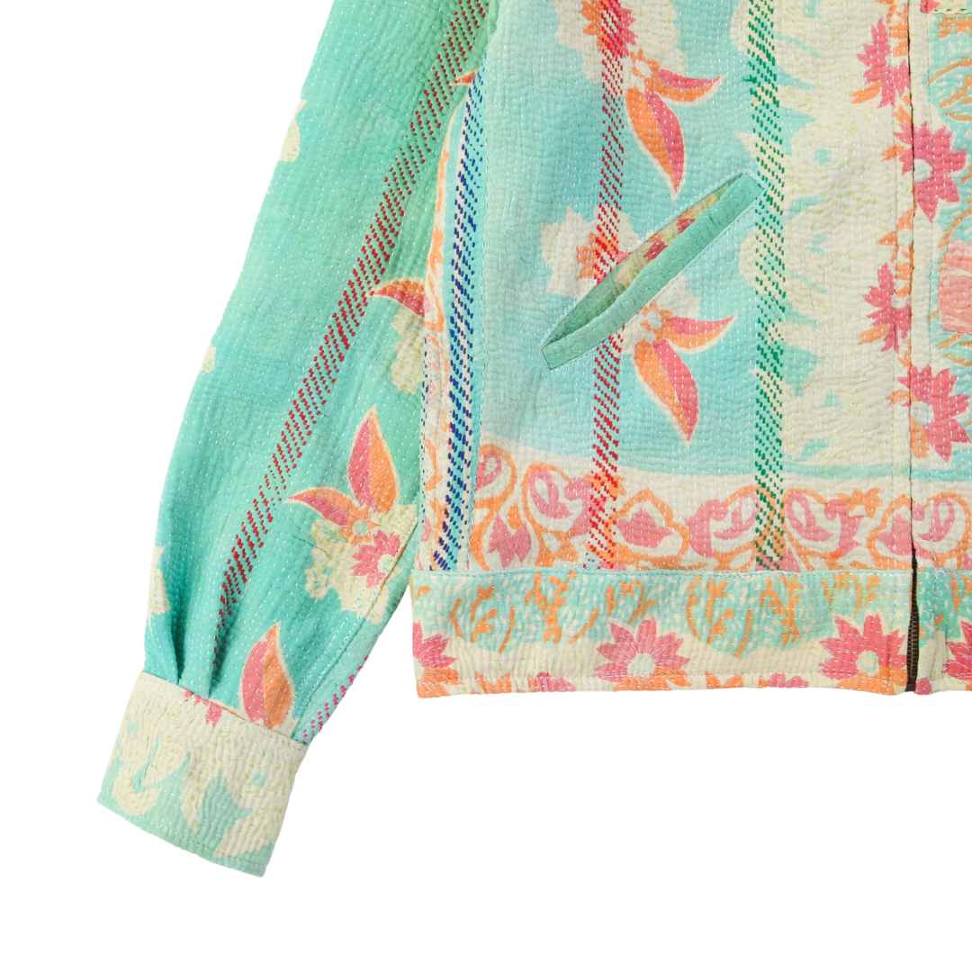 Kantha-Jacke Nr. 36