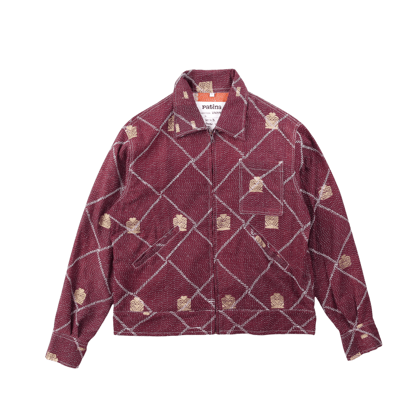 Kantha-Jacke Nr. 45