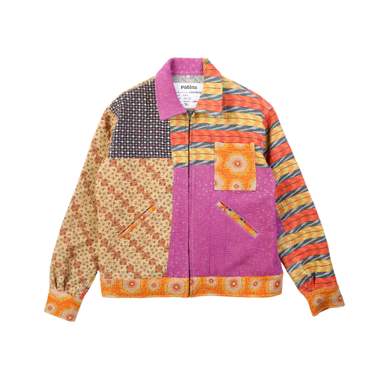 Kantha-Jacke Nr. 74