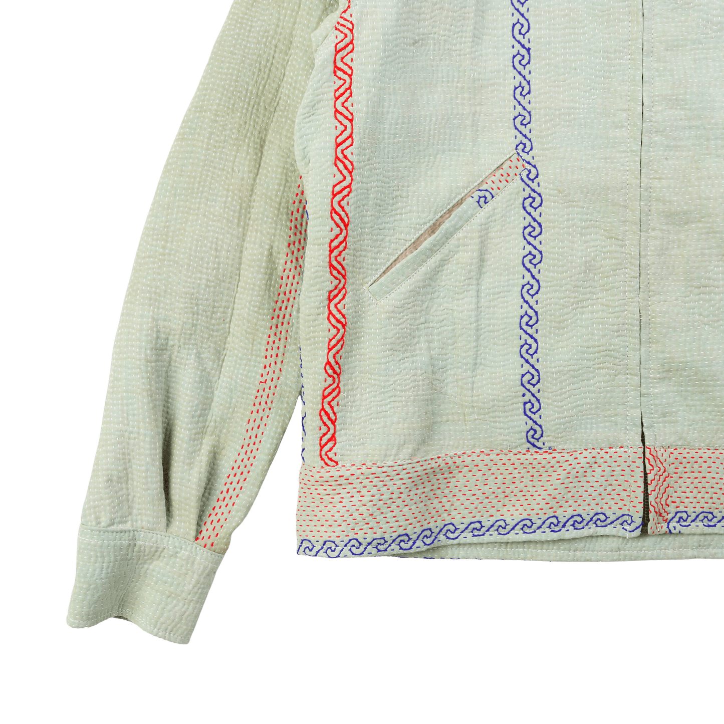 Kantha-Jacke Nr. 54