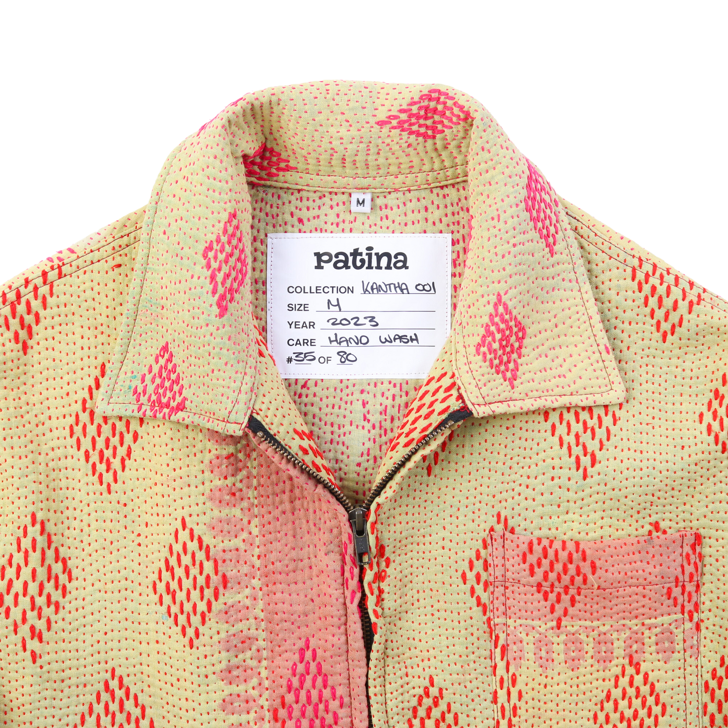 Veste Kantha N°35