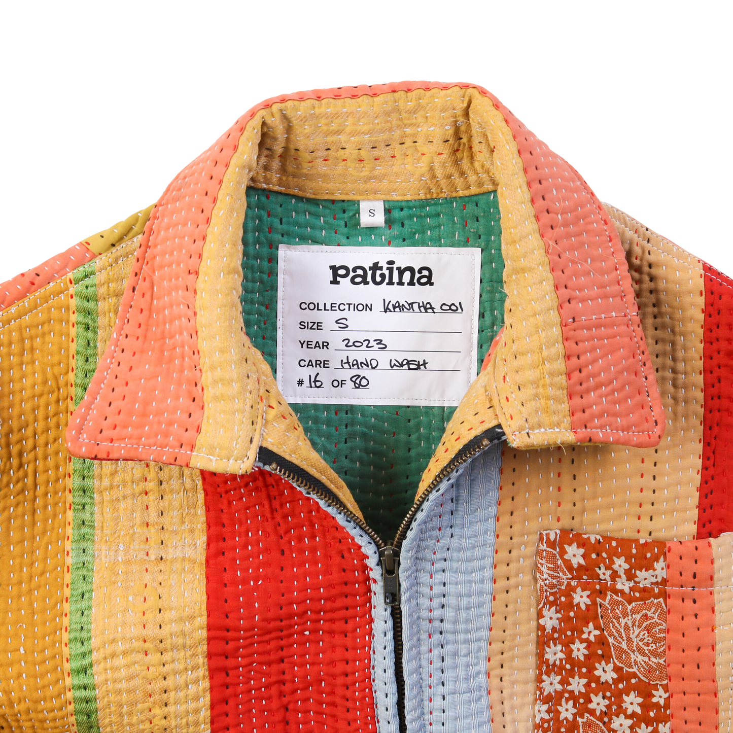 Veste Kantha N°16