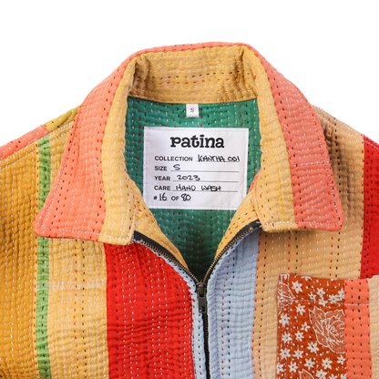 Kantha-Jacke Nr. 16