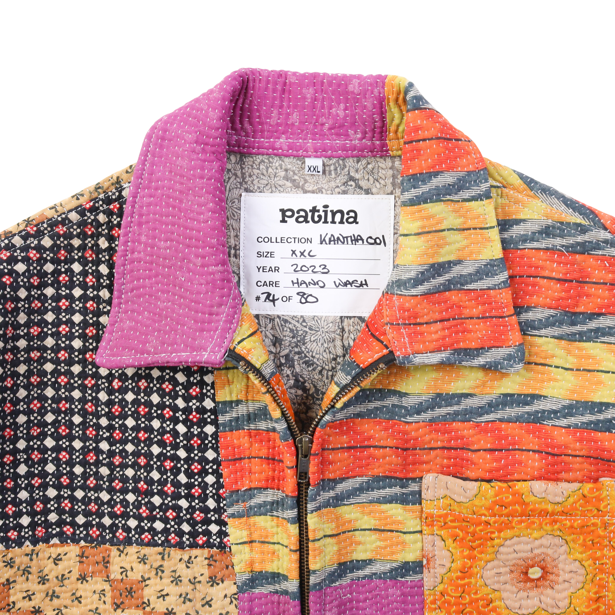 Kantha Jacket N°74