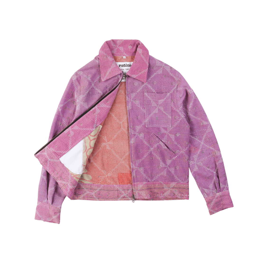 Kantha-Jacke Nr. 8