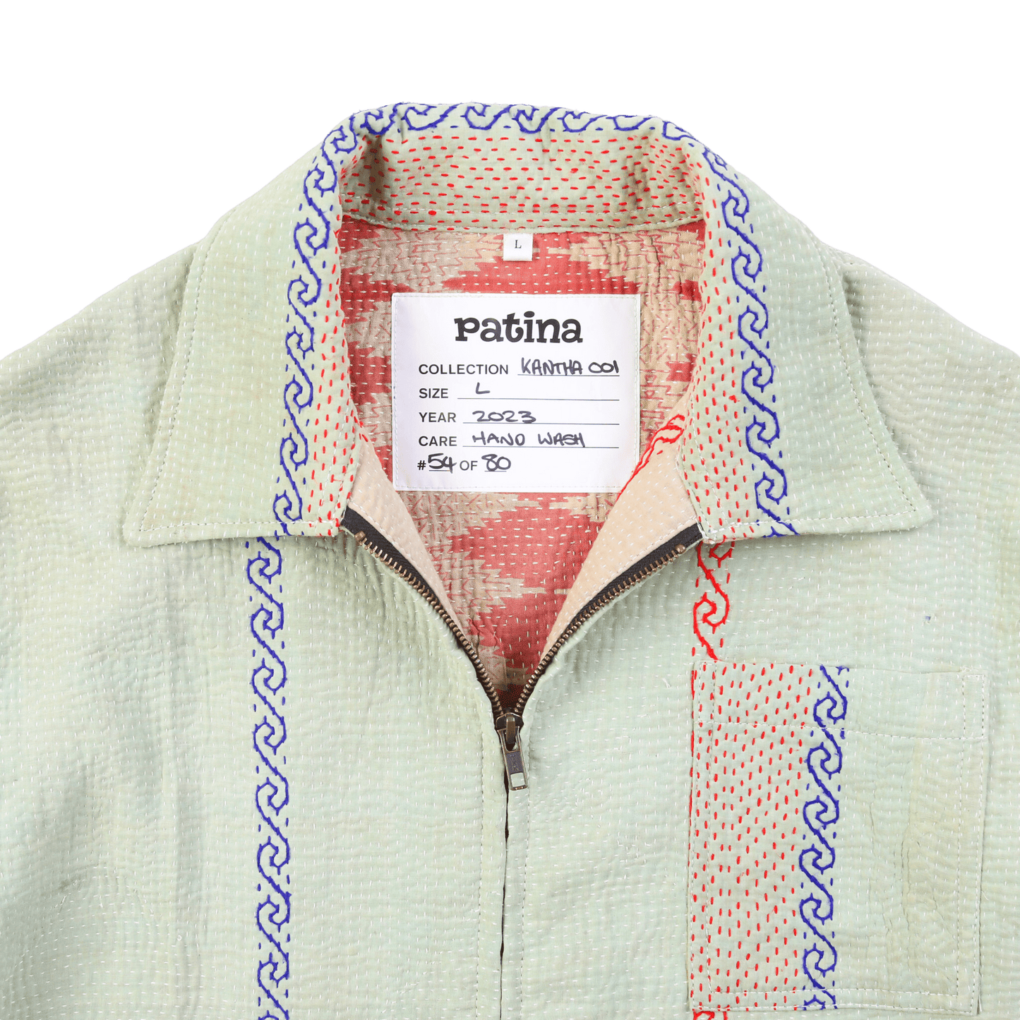 Veste Kantha N°54