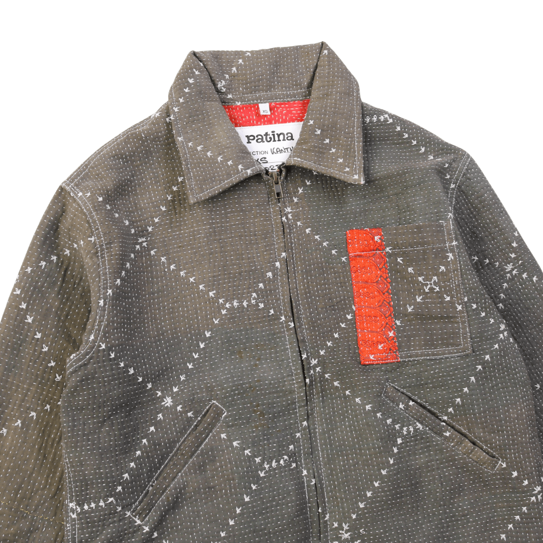 Kantha-Jacke Nr. 2