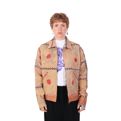 Kantha-Jacke Nr. 37