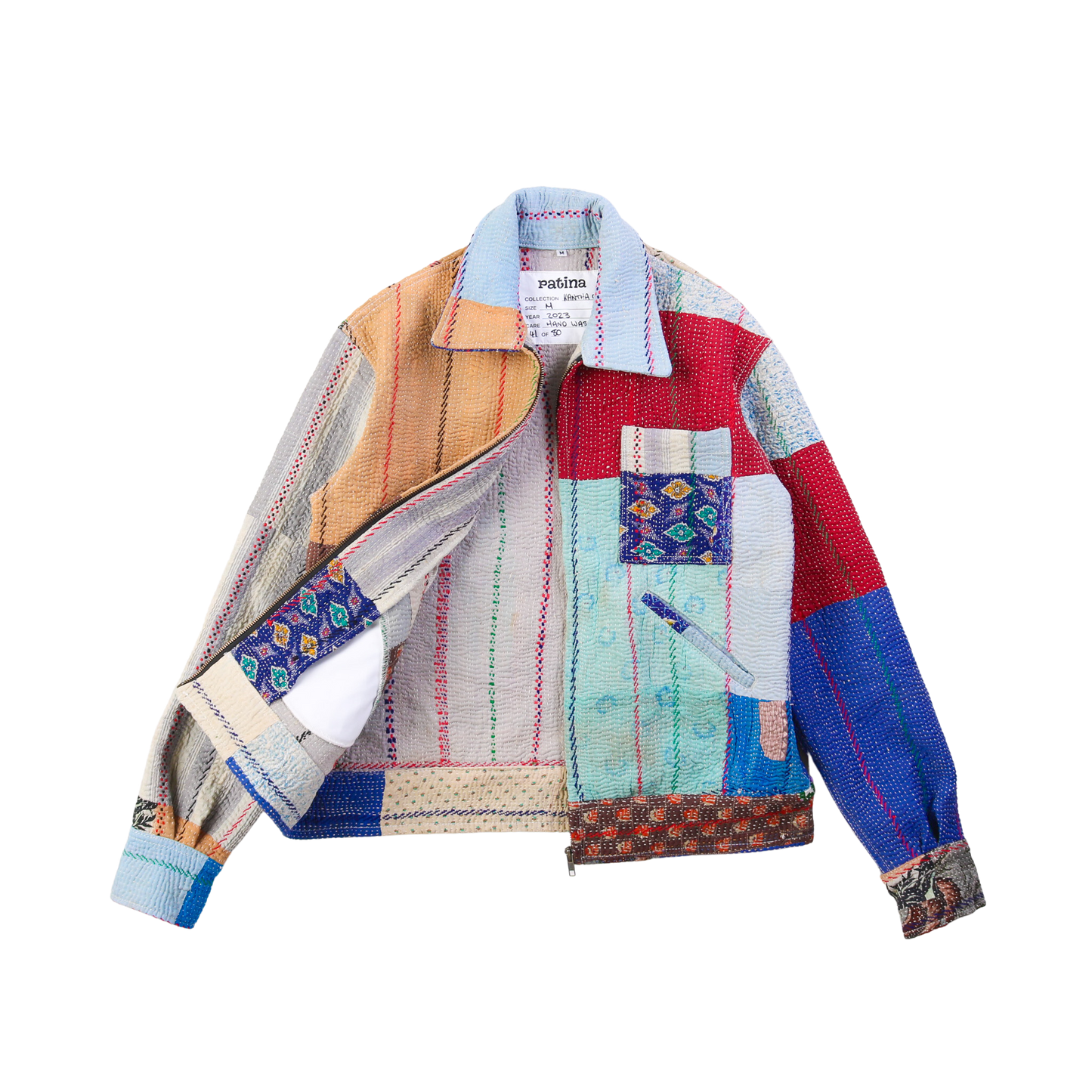 Kantha-Jacke Nr. 41