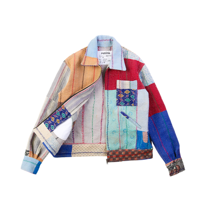 Kantha-Jacke Nr. 41