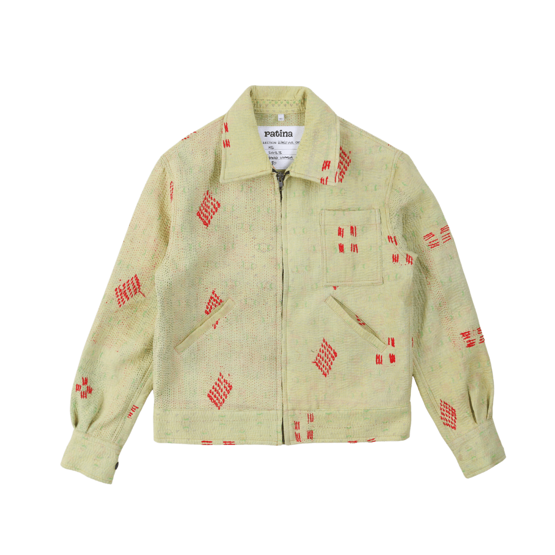 Kantha-Jacke Nr. 10