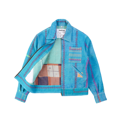 Kantha-Jacke Nr. 3