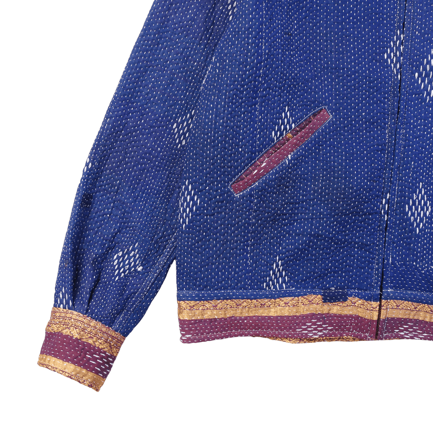 Kantha-Jacke Nr. 75