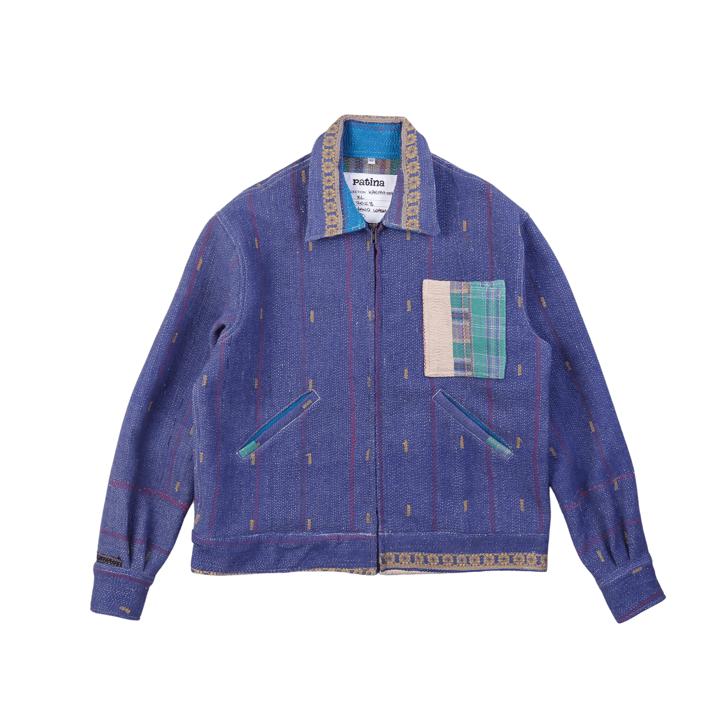 Kantha-Jacke Nr. 65