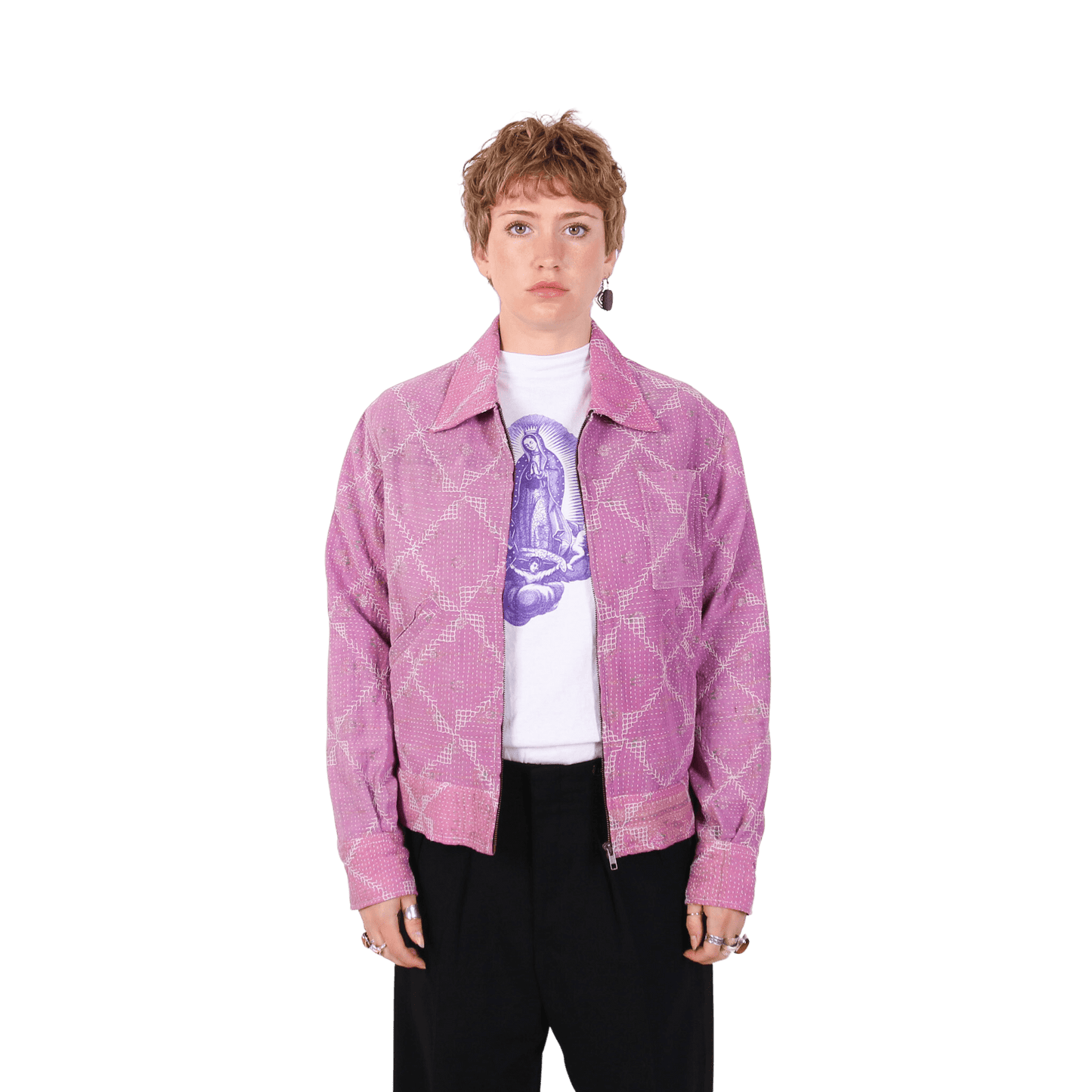 Kantha-Jacke Nr. 8