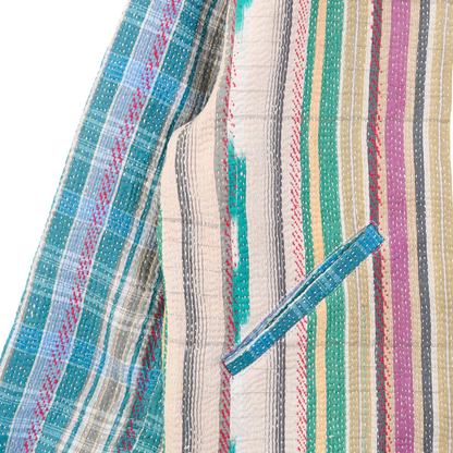 Kantha-Jacke Nr. 17