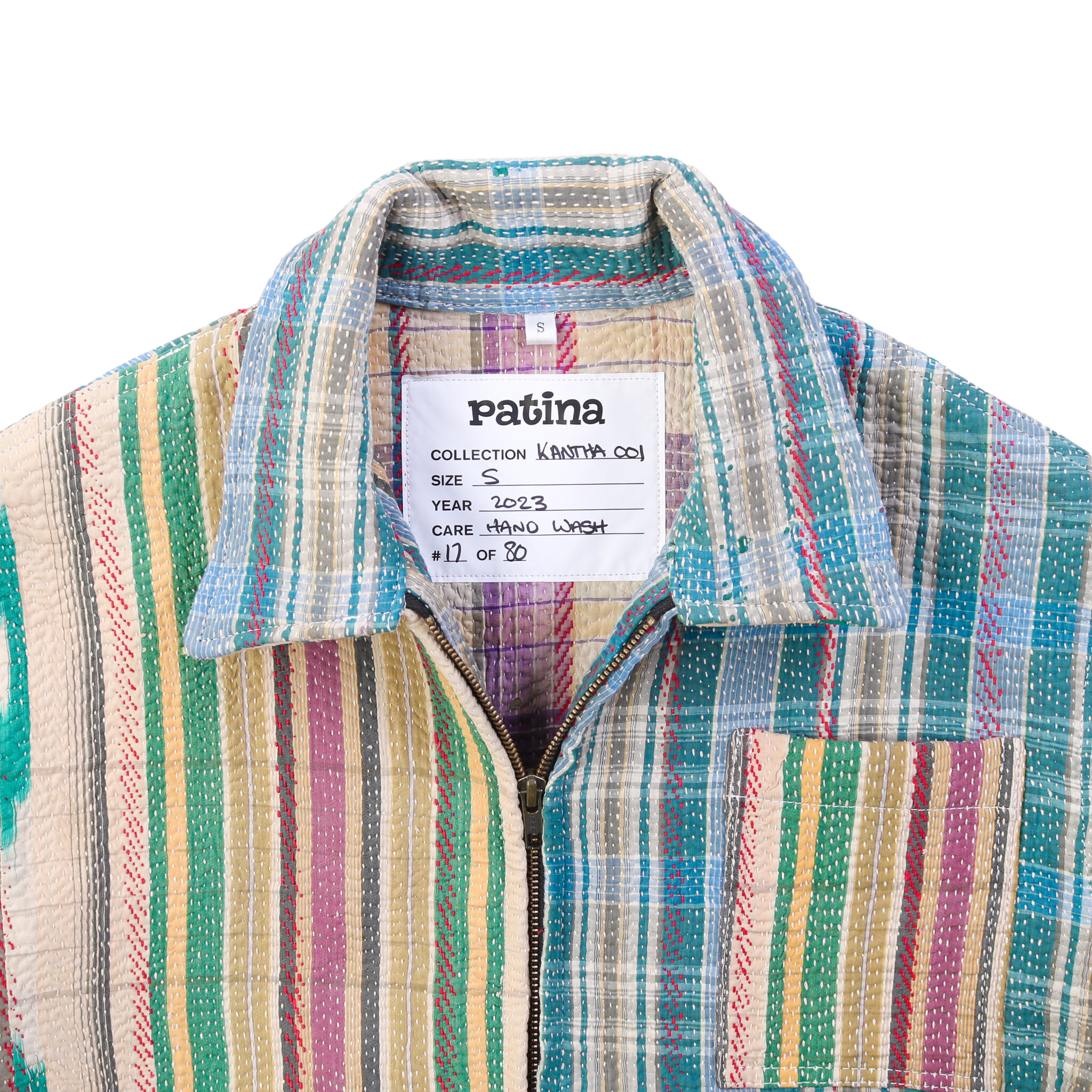 Veste Kantha N°17