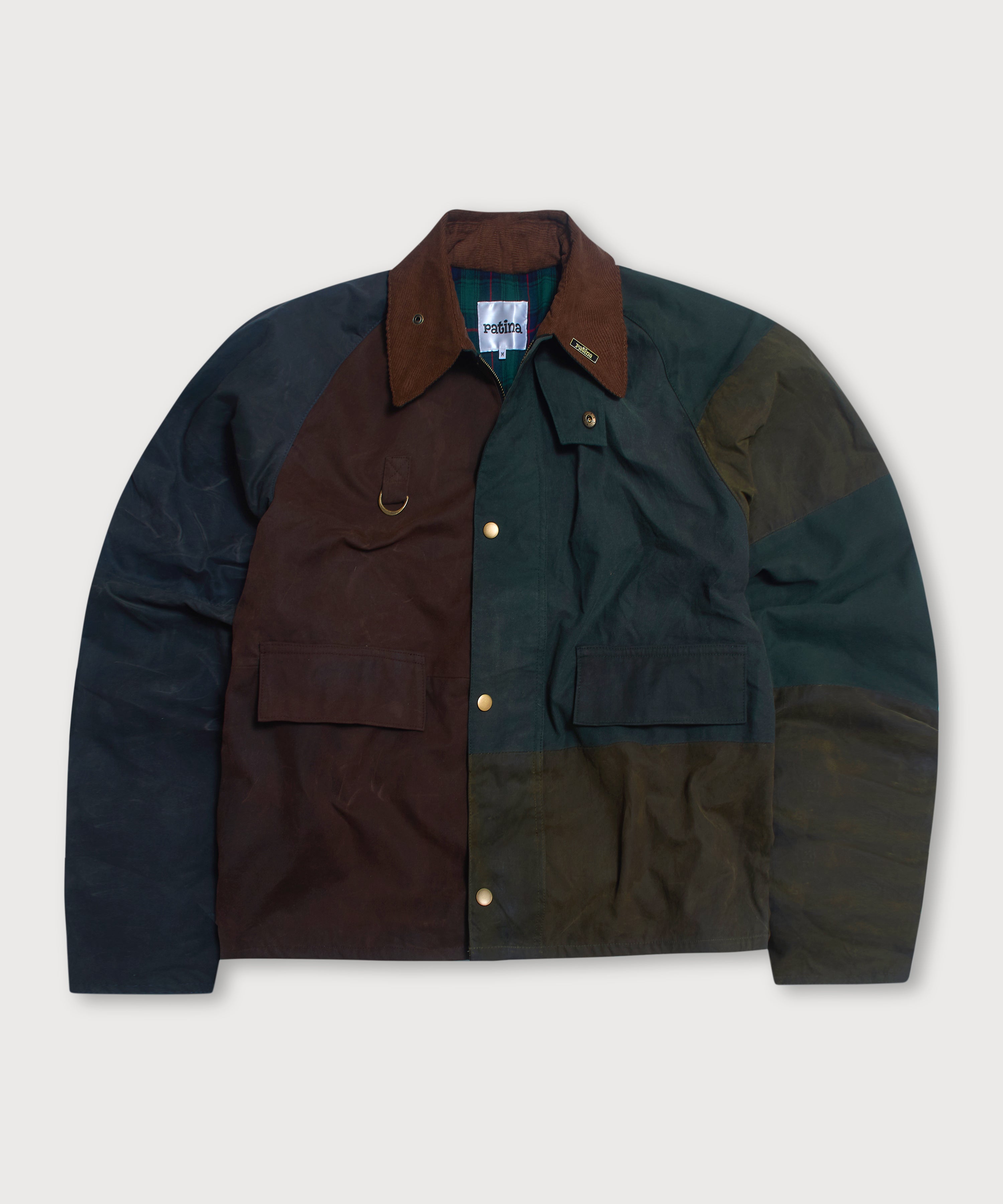 Offcut Wax Field Jacket 033 (M) - Patina