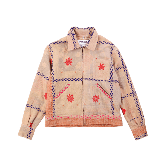 Kantha-Jacke Nr. 37