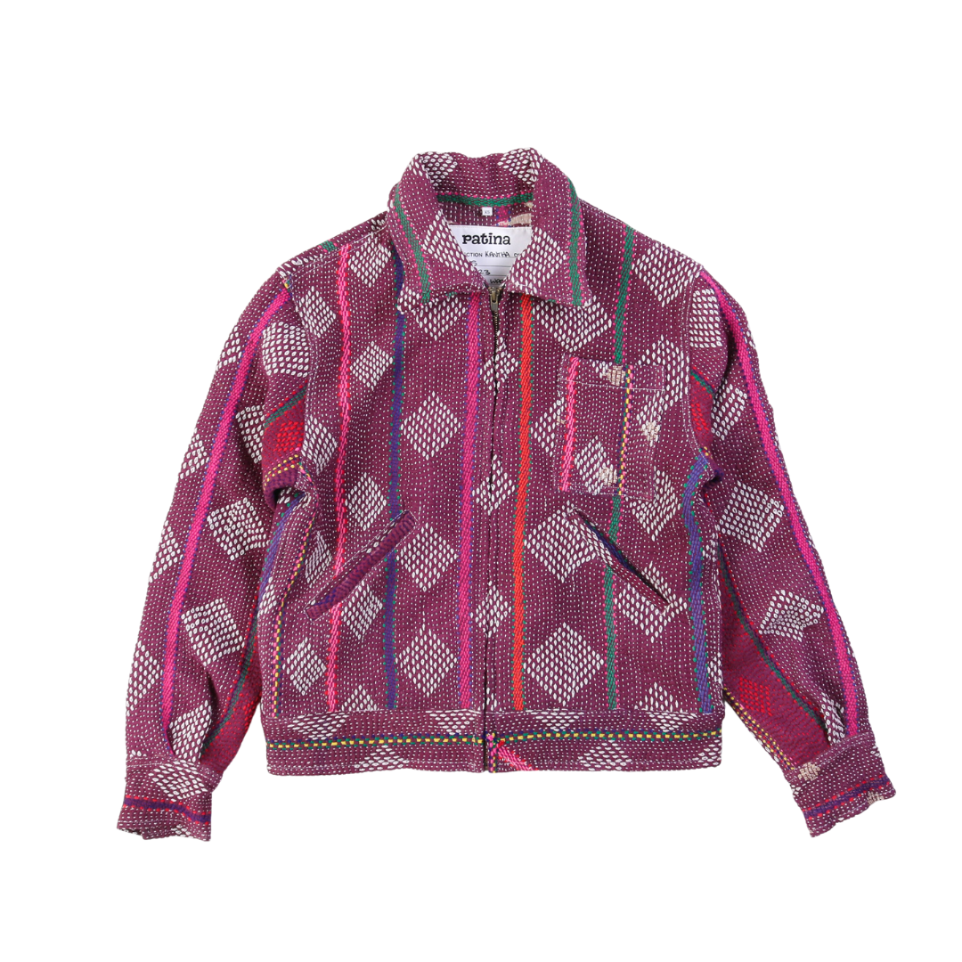 Kantha-Jacke Nr. 9