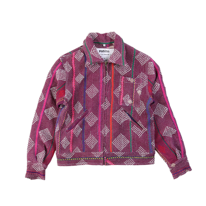 Kantha-Jacke Nr. 9