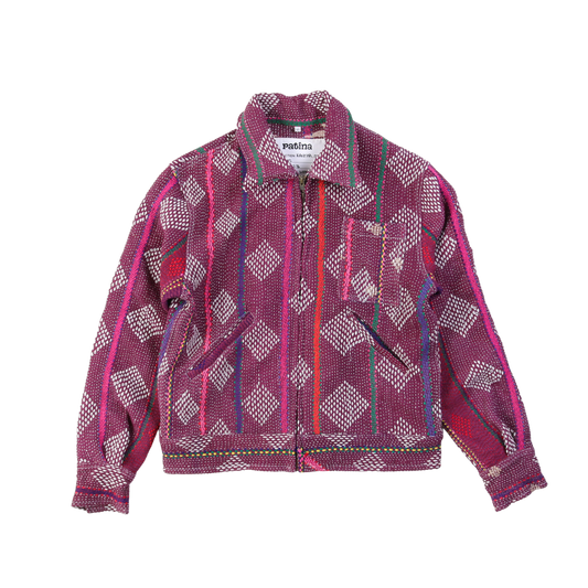 Kantha-Jacke Nr. 9