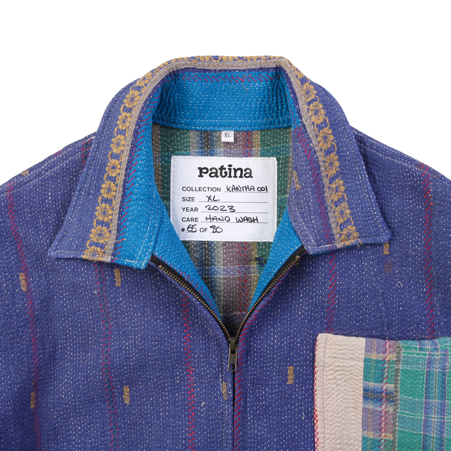 Veste Kantha N°65