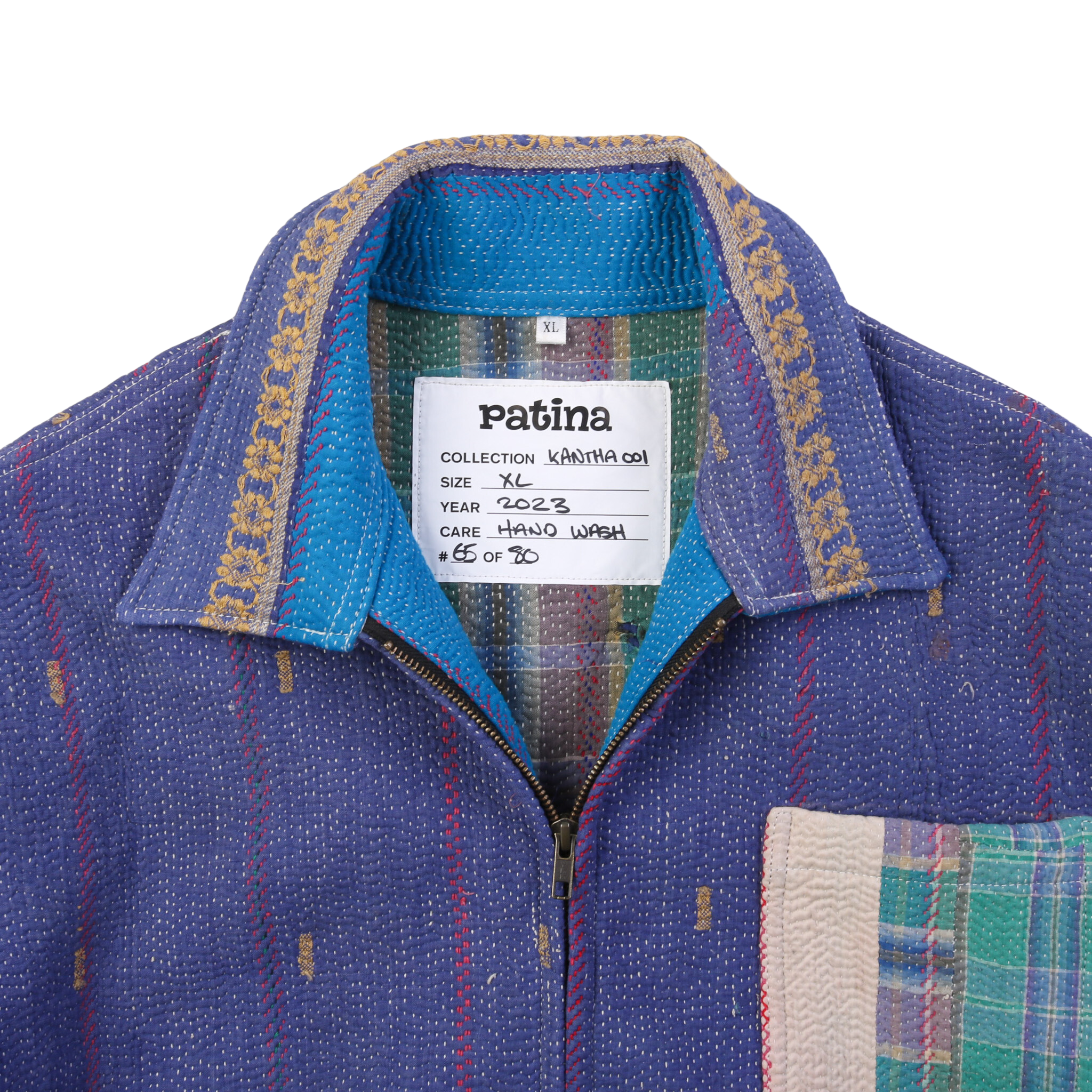 Veste Kantha N°65