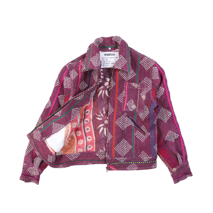 Kantha-Jacke Nr. 9