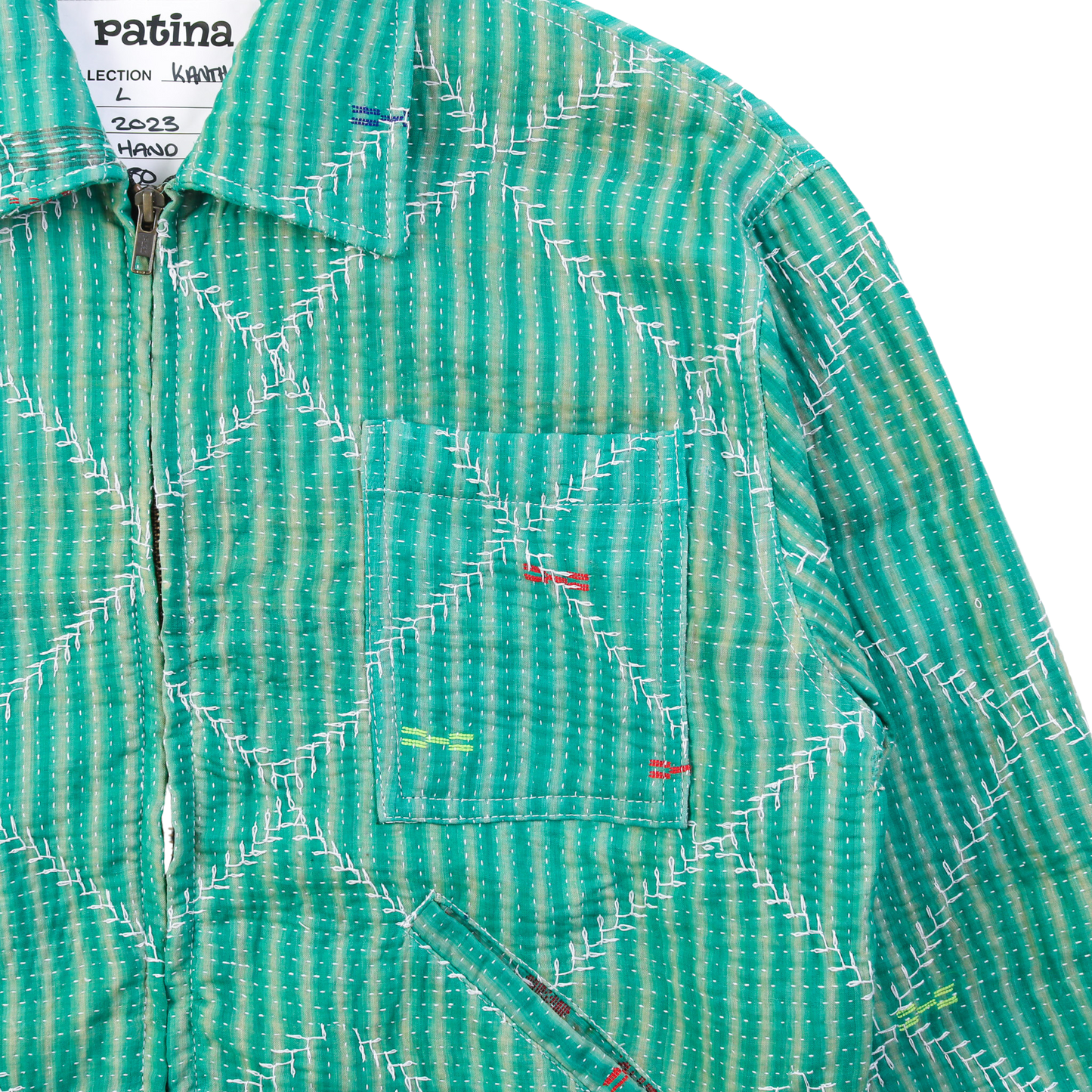 Kantha-Jacke Nr. 47