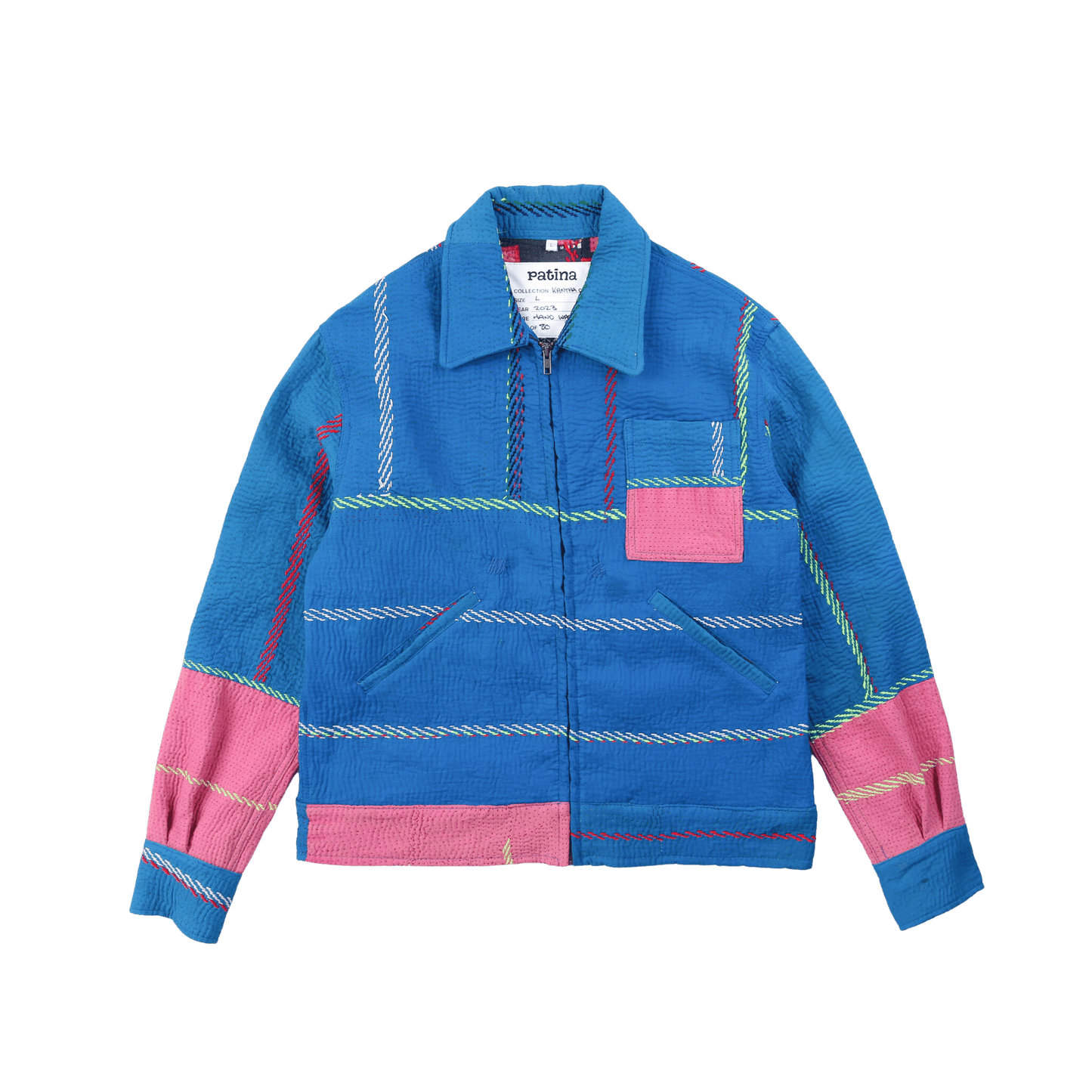 Kantha-Jacke Nr. 56