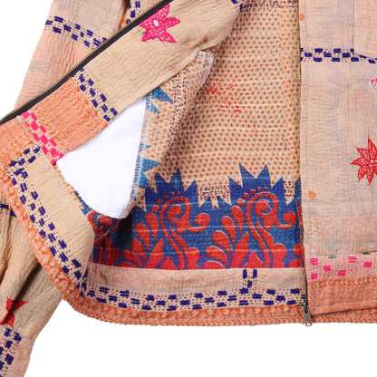 Kantha-Jacke Nr. 37