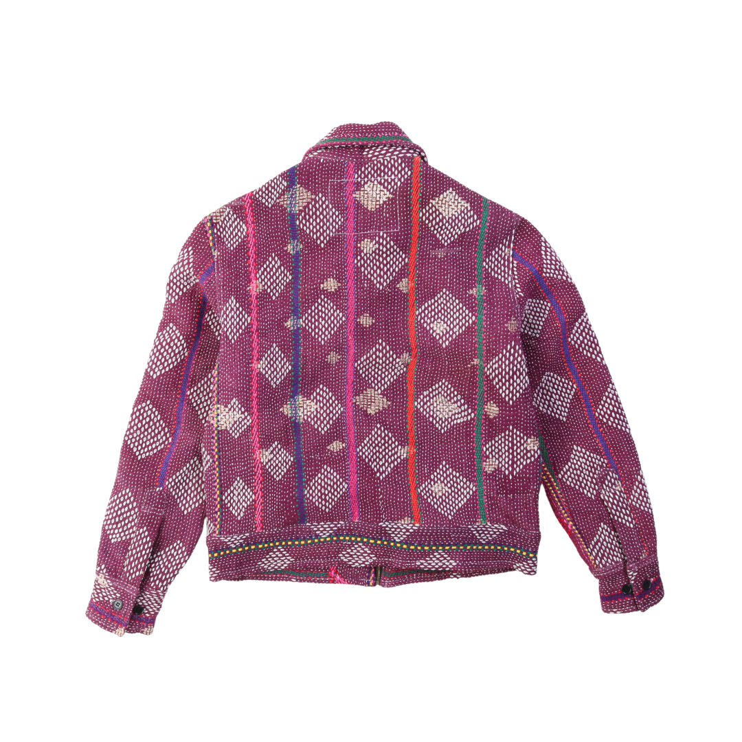 Kantha-Jacke Nr. 9