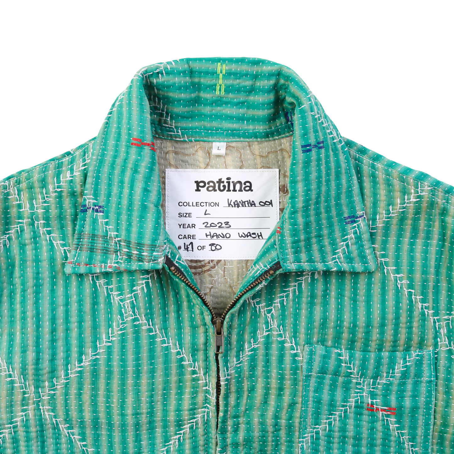 Veste Kantha N°47