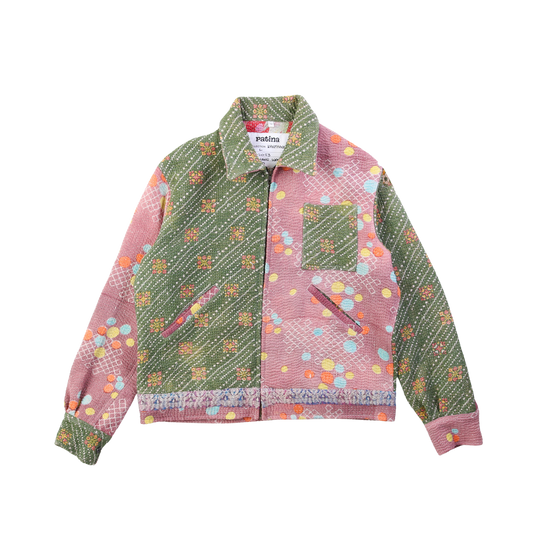 Kantha-Jacke Nr. 48