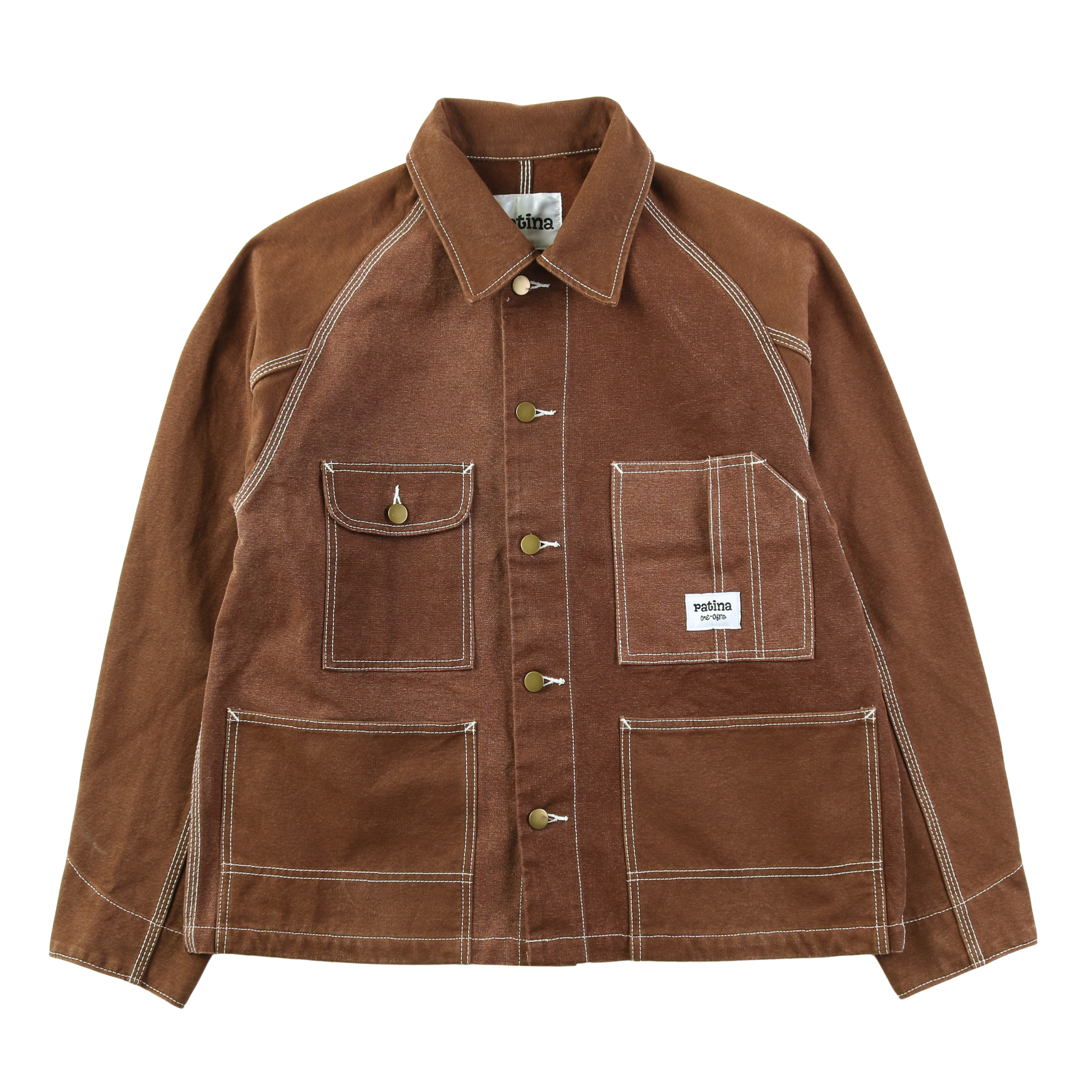 Brown Waxed Canvas Jacket FINAL SALE 値下げEngineer's Jacket