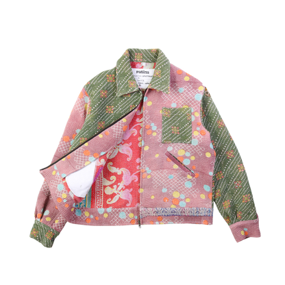 Kantha-Jacke Nr. 48