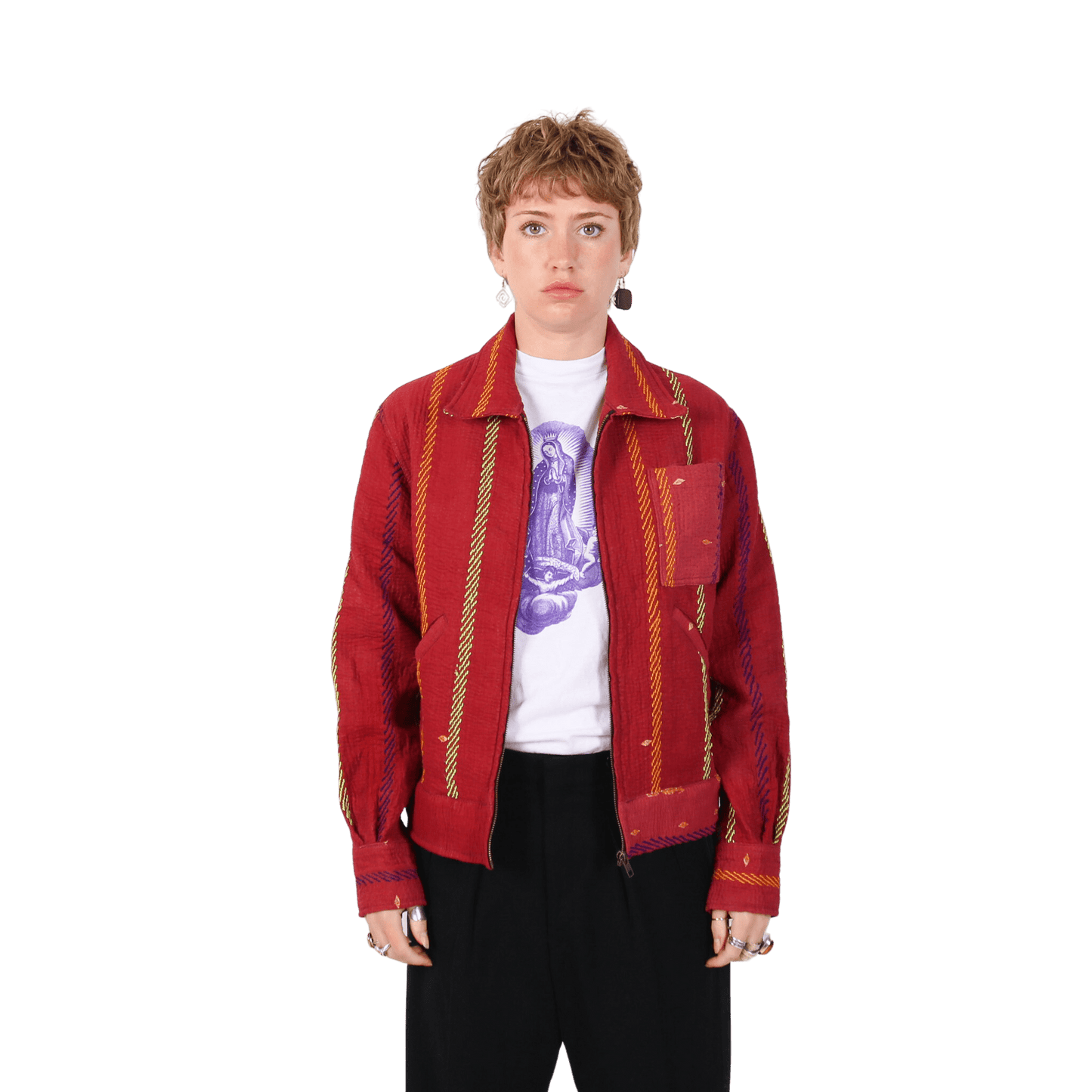 Kantha-Jacke Nr. 1