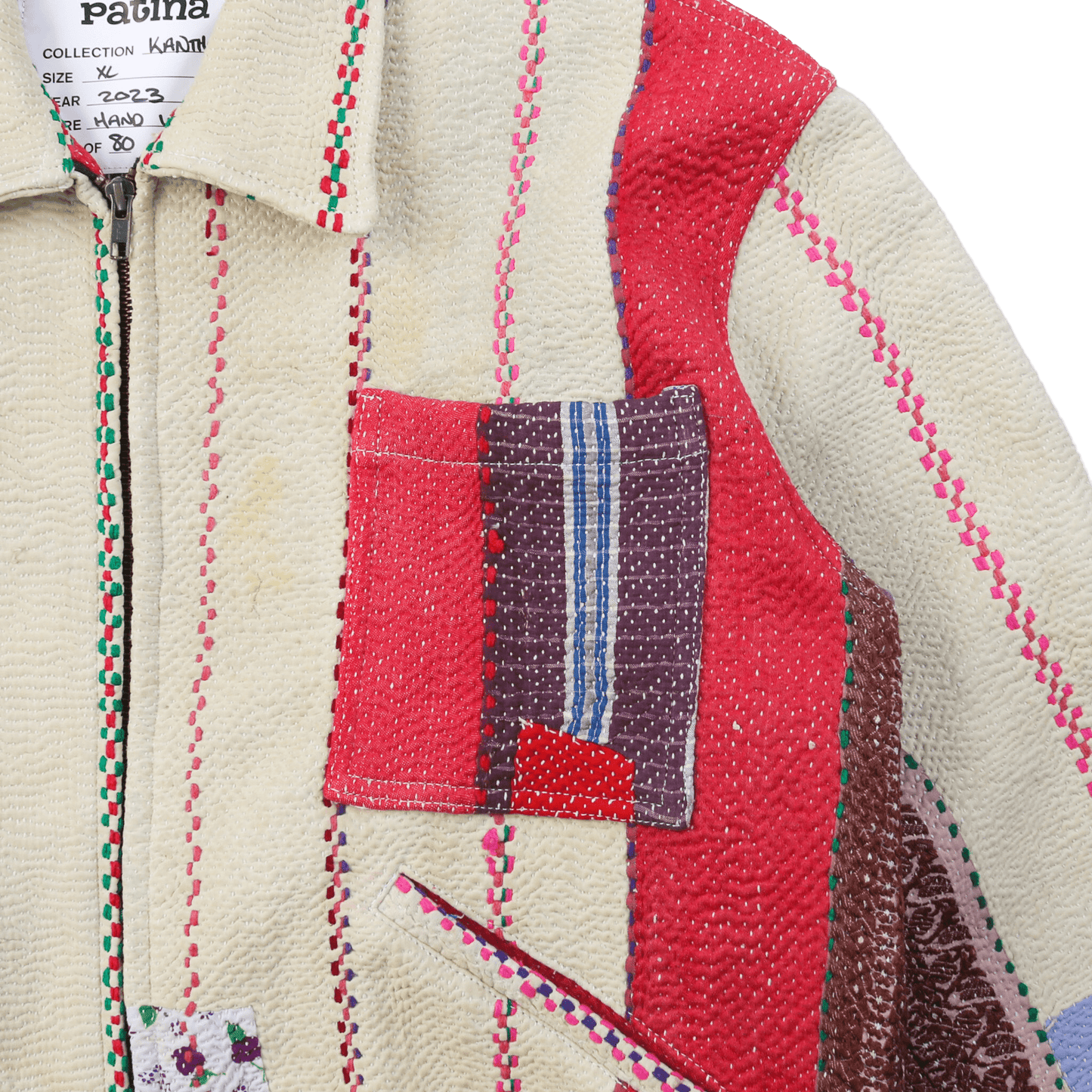 Kantha-Jacke Nr. 67