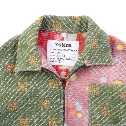 Kantha-Jacke Nr. 48